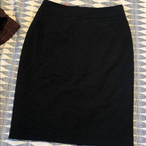 Calvin Klein black pencil skirt